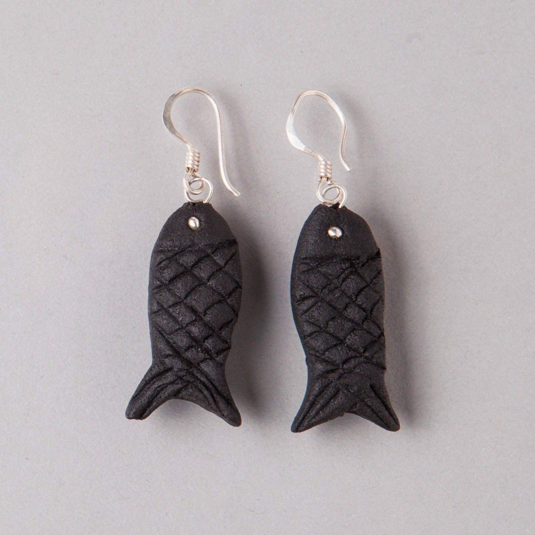 Ambergris Fish Earrings