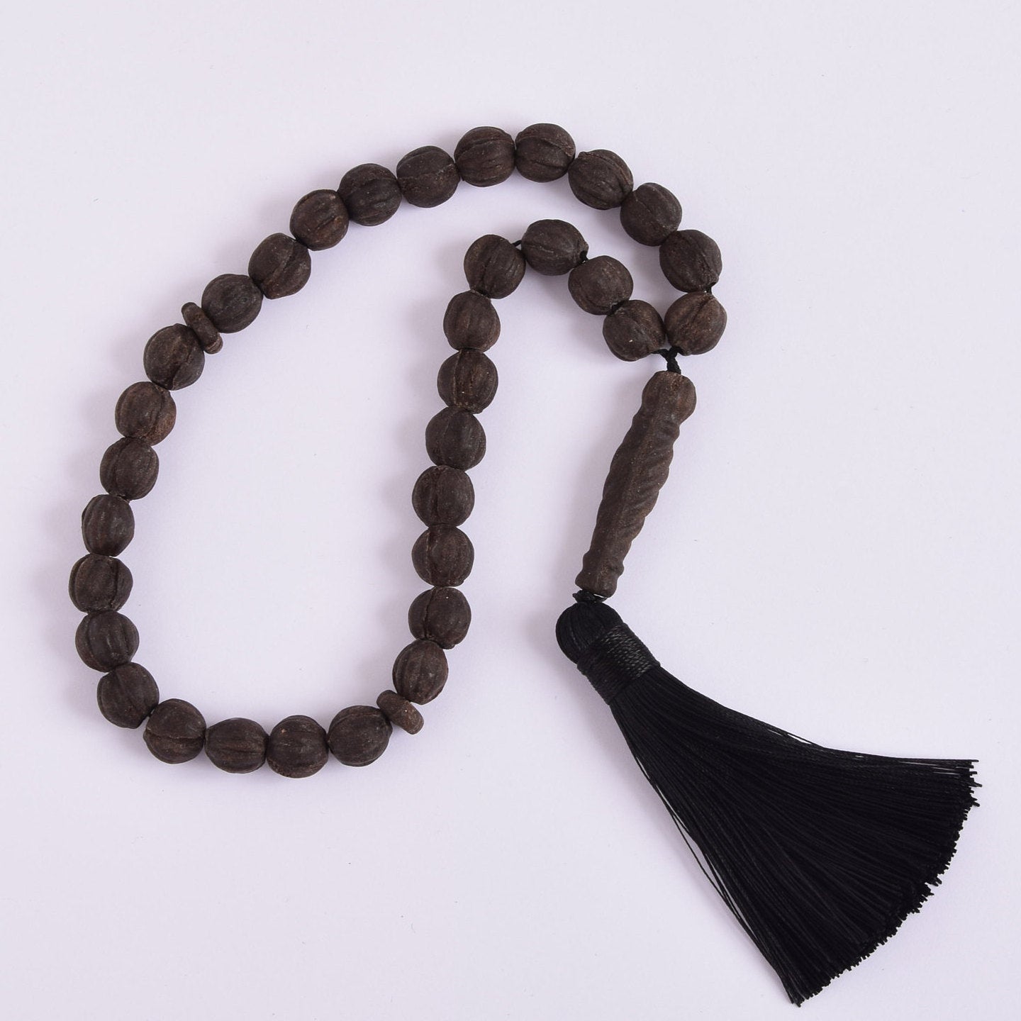 Ambergris scented Prayer 33 Beads ~ Meditation Worry Beads ~ Islamic Prayer  Beads ~ Tasbih Prayer Beads ~ Tassel Tasbih Size S